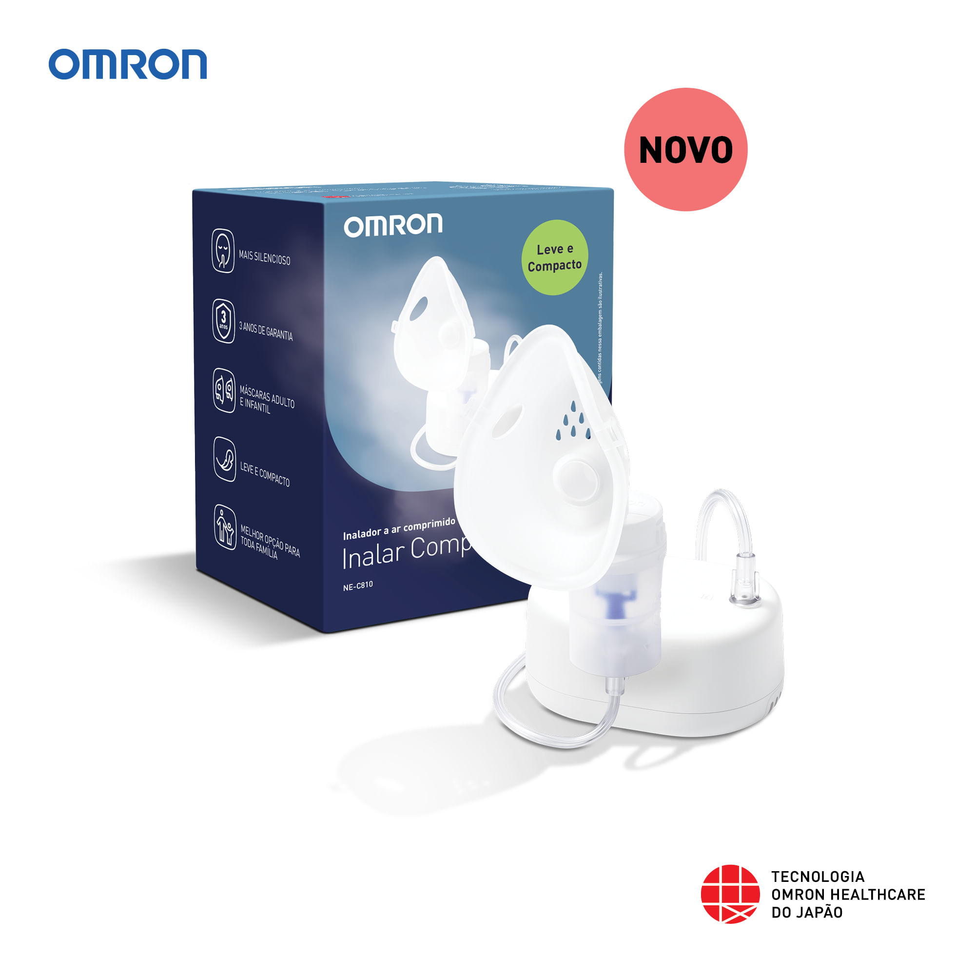 Inalar Compact Omron NE-C810